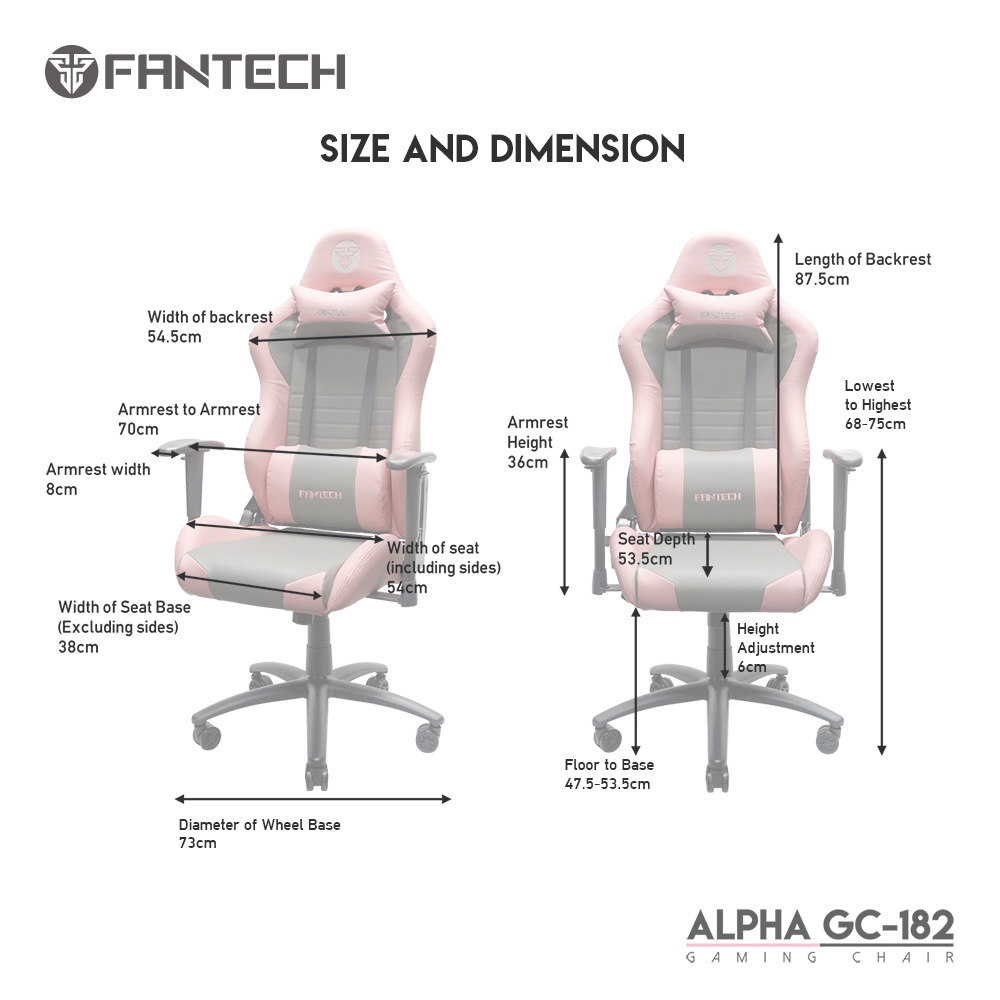 FANTECH ALPHA GC-182Sakura Edition Gaming Chair