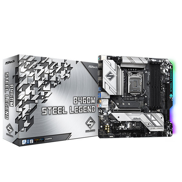 Asrock b460m steel legend какие процессоры поддерживает