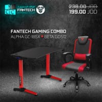 Fantech Saver Combo Gaming Chair GC-185x + Gaming GD512 Desk