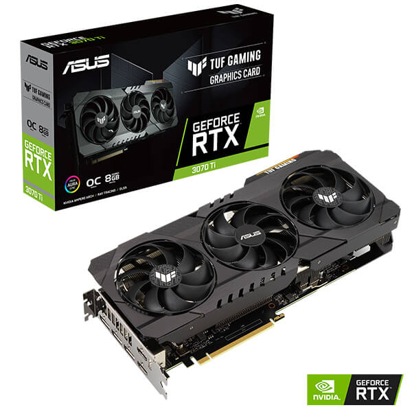 ASUS TUF Gaming GeForce RTX™ 3070 Ti OC Edition 8GB GDDR6X | Midas ...