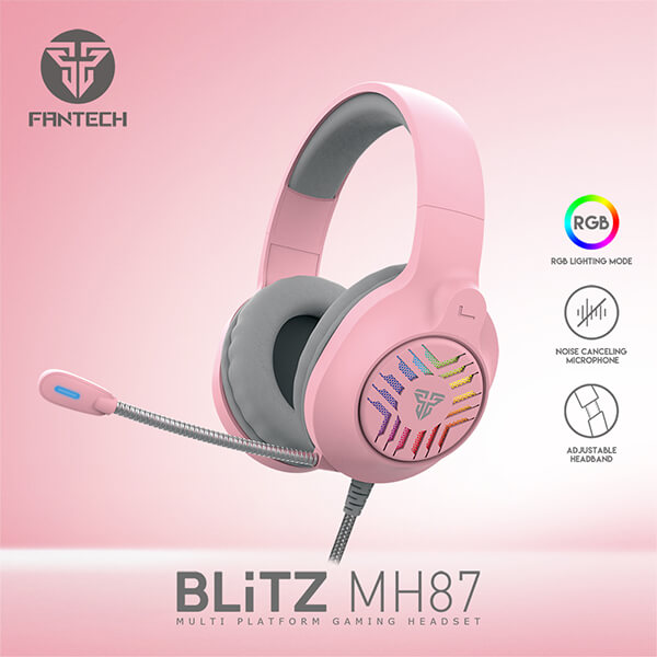 FANTECH BLITZ MH87 Sakura Edition GAMING HEADSET