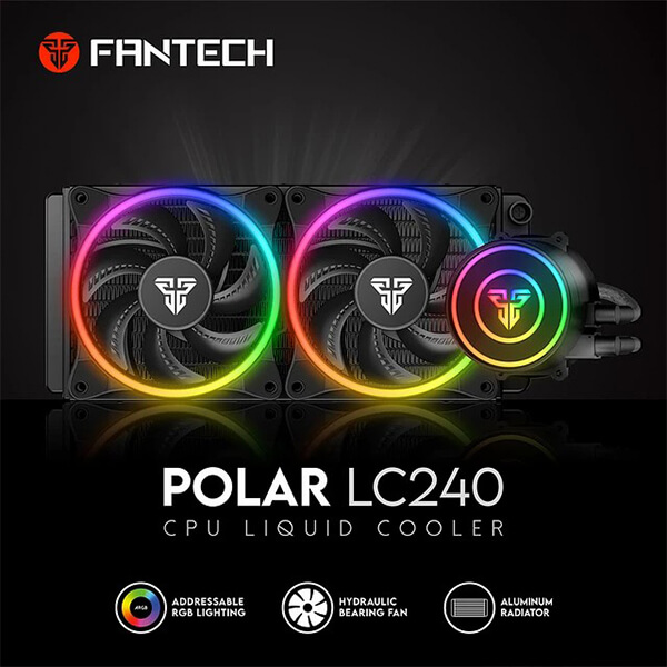 FANTECH LC240 POLAR RGB LIQUID COOLING