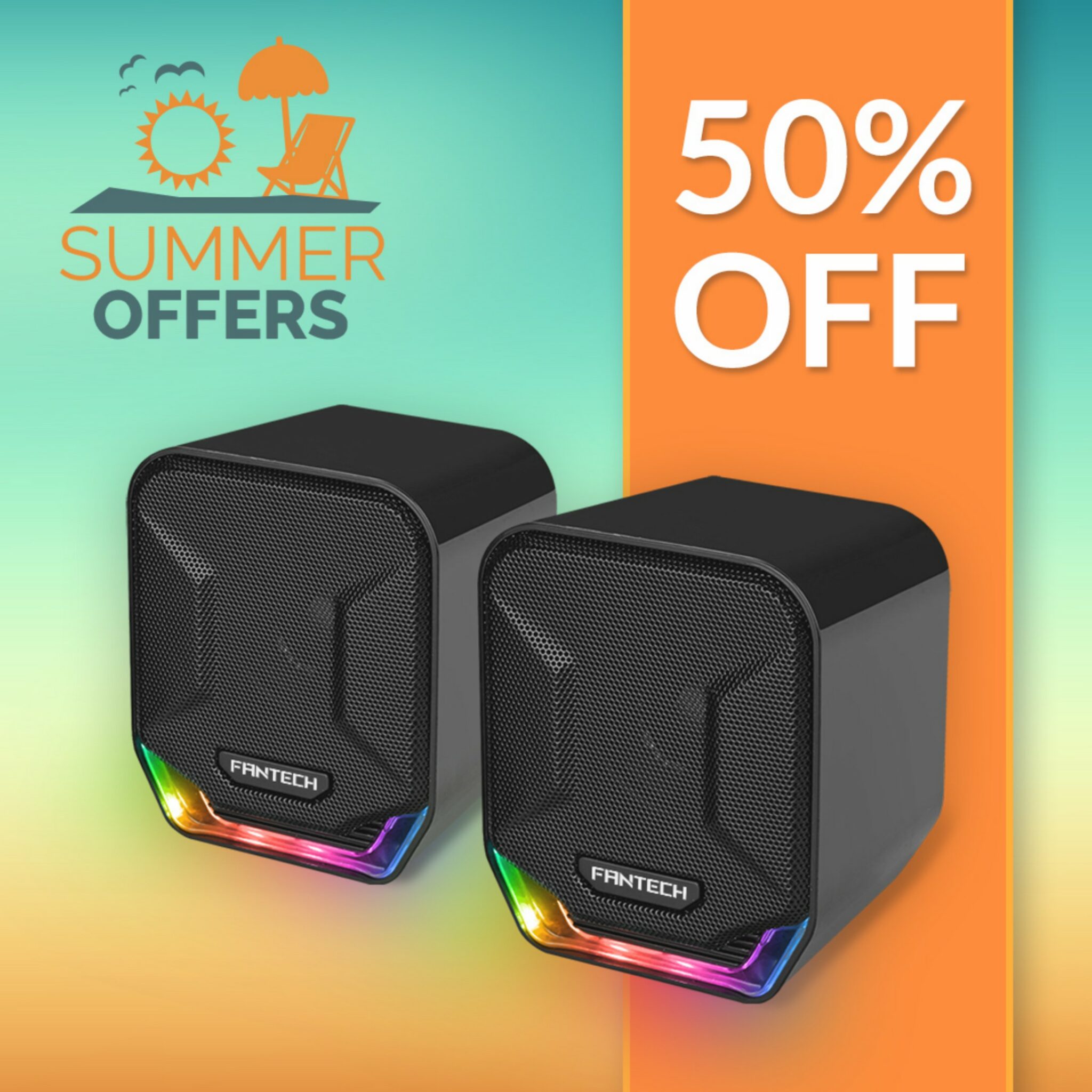 FANTECH OCA258 OFFICE CHAIR MINT Midas Computer Center Computer