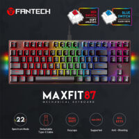 FANTECH MAXFIT87 MK856 RGB MECHANICAL KEYBOARD