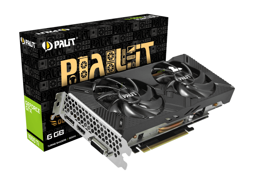 Palit GeForce® GTX 1660 Ti 6G Dual OC Midas Computer Center