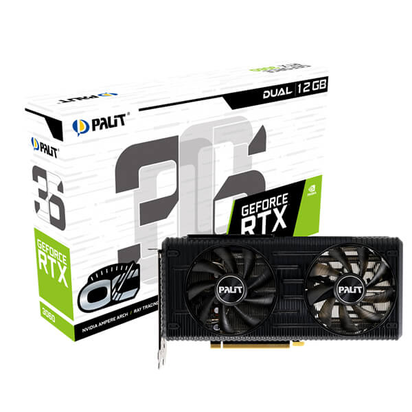 Palit GeForce RTX™ 3060 Dual OC 12GB DDR6 Midas Computer Center