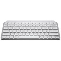 Logitech MX Keys Mini - Minimalist Wireless Illuminated Keyboard - Pale Grey