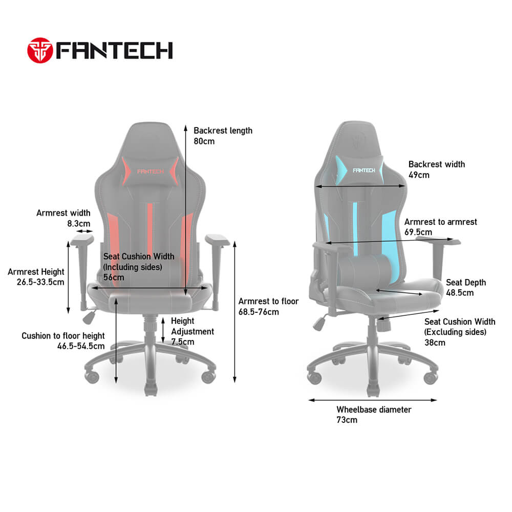 FANTECH KORSI GC191 GAMING CHAIR