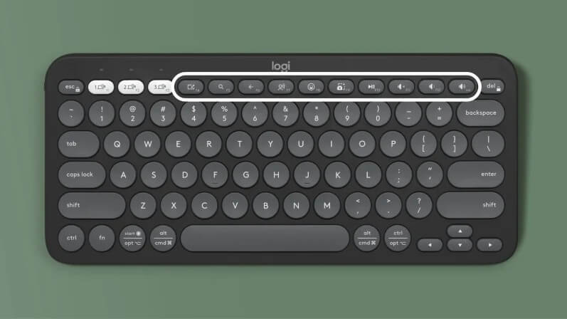 LOGITECH K380S  BLUETOOTH KEYBOARD – GRAPHITE
