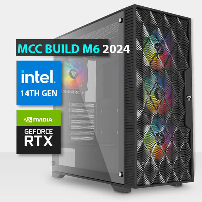 MCC M6-24 - Midas Gaming RTX 4060 TI PC Build