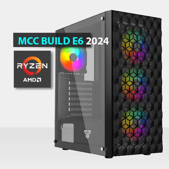 MCC E6-24 - MIDAS Gaming PC Build AMD Ryzen 5 5600G