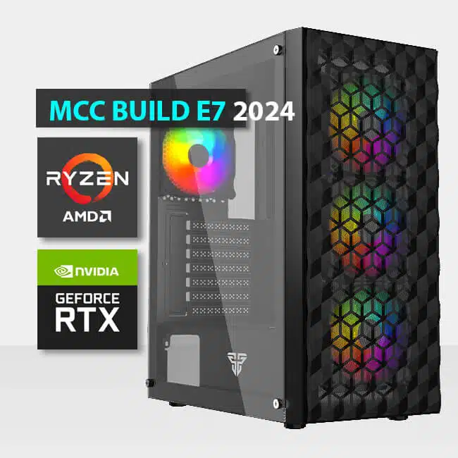 MCC E7-24 - MIDAS Gaming PC Build AMD RYZEN 5