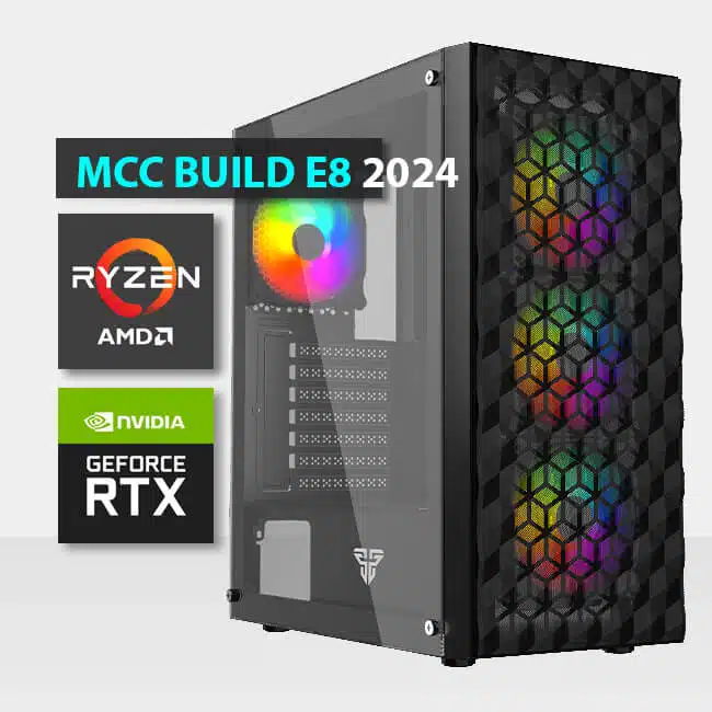 MCC E8-24 - MIDAS Gaming PC Build AMD