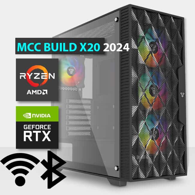 MCC X20-24 - Midas AMD Gaming PC Build RTX 4070
